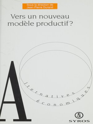cover image of Vers un nouveau modèle productif ?